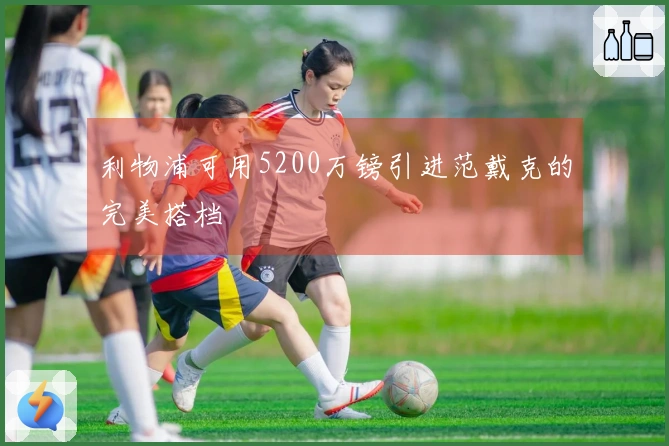 利物浦可用5200万镑引进范戴克的完美搭档